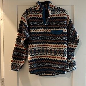 Patagonia Multicolor Patterned Fleece Jacket